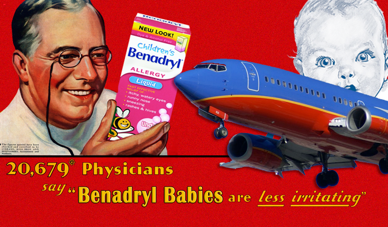 Benadryl Babies Are Better On Airplanes Bumpkin Cbd